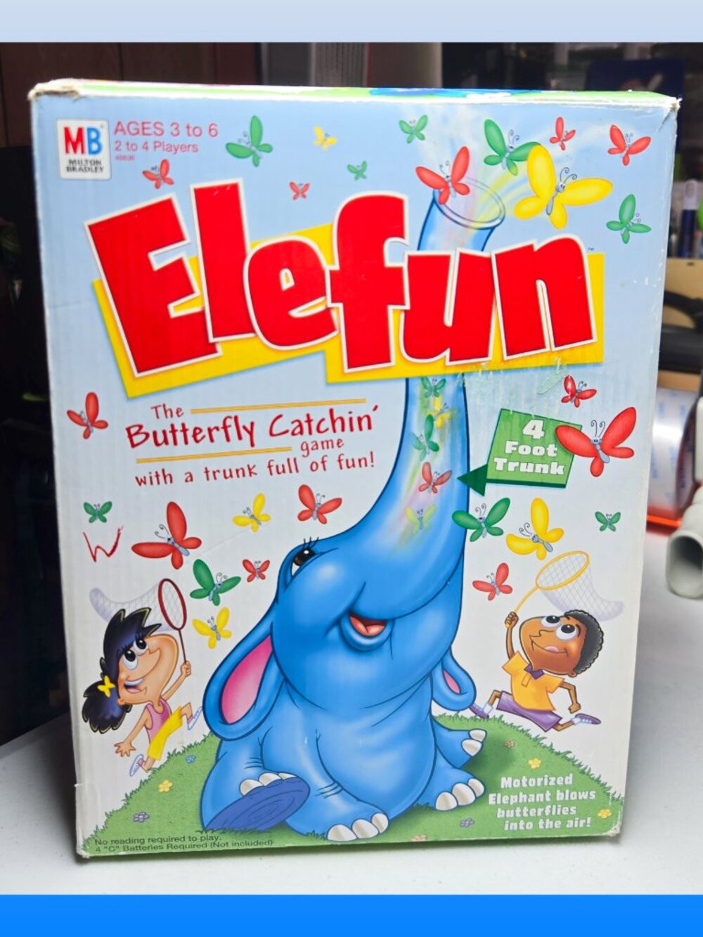 Elefun Butterfly Catching Game 2002 Tested & Works - Picture 3 of 7